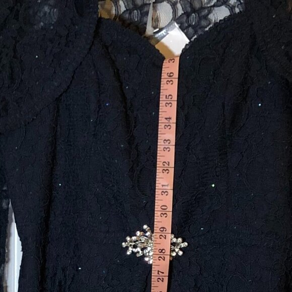 Ideas by Barbara Gown Style# 5825 NAVY BLUE Size M NWT - Picture 13 of 16